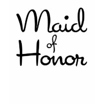Sweetheart Maid of Honor Baby Doll T-Shirt