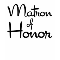 Sweetheart Matron of Honor Baby Doll T-Shirt