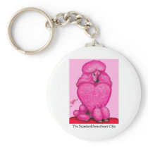 Sweetheart Poodle Keychain