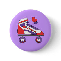 Sweetheart Skate Button