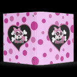 Sweetheart Skull Binder binders