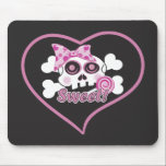 Sweetheart Skull mousepads