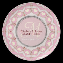 Sweethearts Monogram Keepsake Plate plates