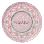 Sweethearts Monogram Keepsake Plate
