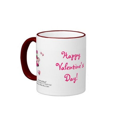 SWEETIE PANDA Valentine Mug by Computious