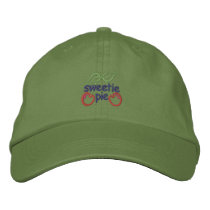 Sweetie Pie Embroidered Baseball Caps