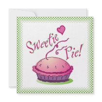 Sweetie Pie Pie Baking Invitation