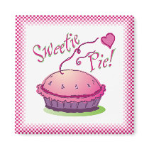Sweetie pie Square Magnet