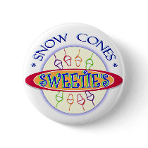 Sweetie Snow Cone  Promo Button