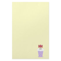 sweetie tooth ice cream soda cutie girl customized stationery