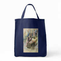 Sweetly Singing Around Thy Bed Tote Bags