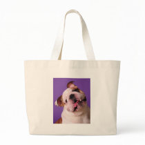 Sweetness is a Bulldog Canvas Bags