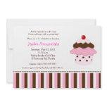 Sweetness 'Lil Cupcake 5x7 Baby Shower Invitation