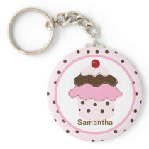 Sweetness Lil Cupcake CUSTOMIZABLE KEYCHAIN