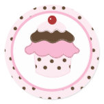 Sweetness Lil Cupcake Envelope Seals / Toppers Stickers