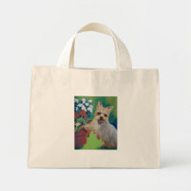 Sweetness Yorkie Canvas Bag