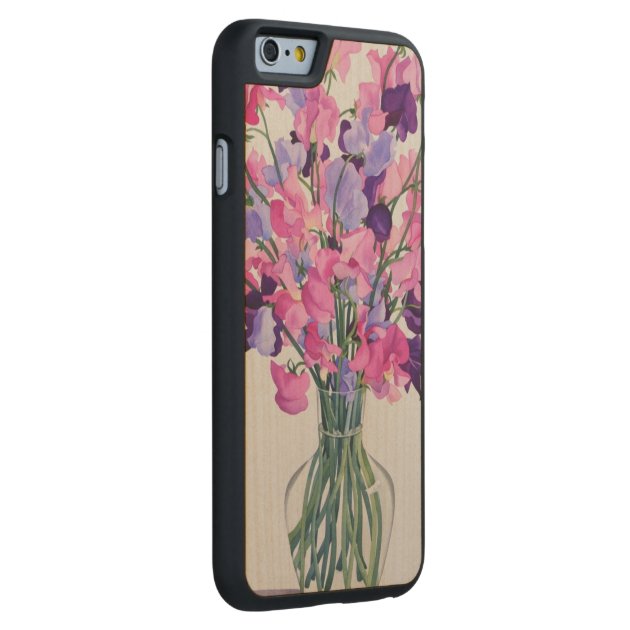 Sweetpeas 2007 carved® maple iPhone 6 case-2