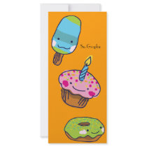 Sweets Book Mark rack cards by sugraphic Sweets Book Mark rack cards