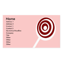 sweets business cards