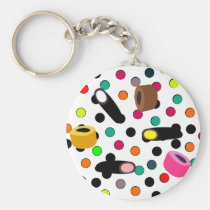 sweets candy keychains
