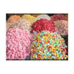 Sweets in Bazaar - Damascus, Syria postcards