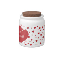 Sweets to the Sweet! Candy Jar