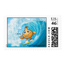 sweety onion surfing postage stamps