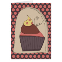 Sweety Pie Cupcake Greeting Cards