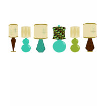 Swell Lamp Line-Up t-shirts by trennea Swell Lamp Line-Up t-shirts