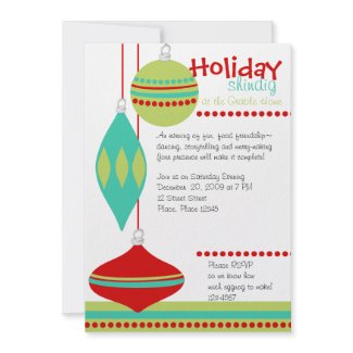 Swell-Looking Ornaments invitation