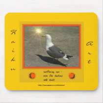 Sweltering Heat Haiku Art Mousepad
