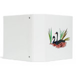 Swerril & Swirrel Swan 3 Ring Binders