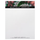 Sweven · Fractal Art · Pink &amp; Green Letterhead Template