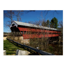 Swift River Bridge Postcard