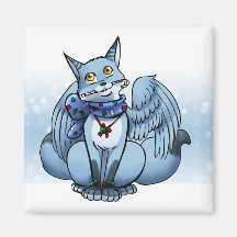 Swiftpaw: Candycane Magnet