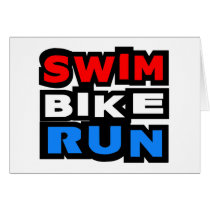 Swim Bike Run cards