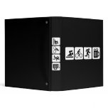 Swim Bike Run Drink Binder