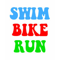 Swim Bike Run t-shirts by runnersboutique Swim Bike Run t-shirts