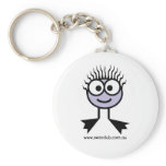Swim Club Lilac Swim Character Key Ring Keychains Swim Club Lilac Swim Character Key Ring Keychains