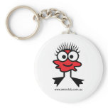 Swim Club Masters Red Swim Character Key Ring Key Chain Swim Club Masters Red Swim Character Key Ring Key Chain