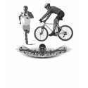 Swim Cycle Run t-shirts by tshirtdart Swim Cycle Run t-shirts