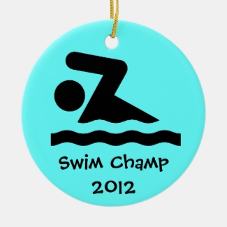 Swim Design Ornament