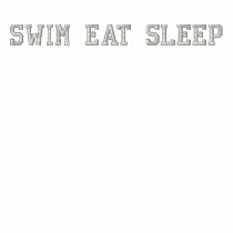 Swim Eat Sleep and Repeat embroidered shirts by swimclub Swim Eat Sleep and Repeat embroidered shirts
