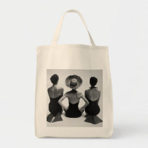 SWIM FASHION - 1950 (PHOTO) Grocery Tote Tote Bags