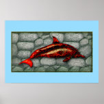 Swim fast and free print