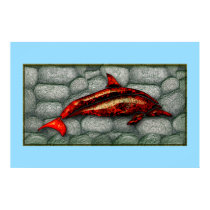 Swim fast and free posters
