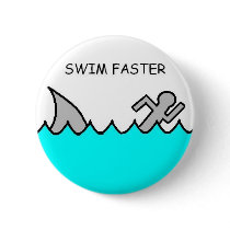 Swim Faster buttons by fourbrokenspines Swim Faster buttons