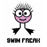 Swim Freak -  Pale Pink Swim Character