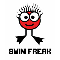 Swim Freak -  Red Swim Character t-shirts