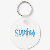 Swim keychains by TeeZazzle Swim keychains